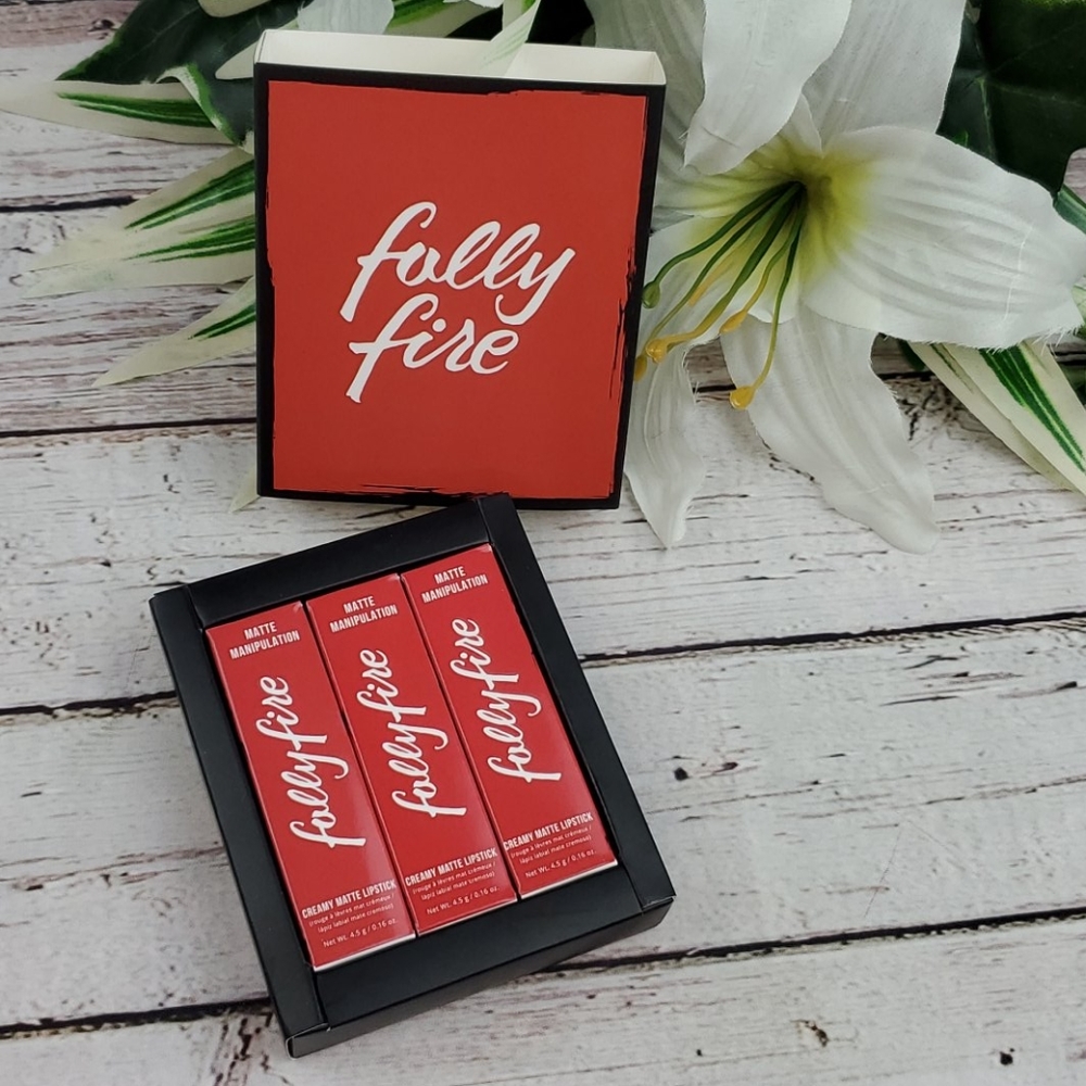 Folly Fire Lip Trio